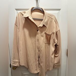 SO Women's Tan Corduroy Jacket